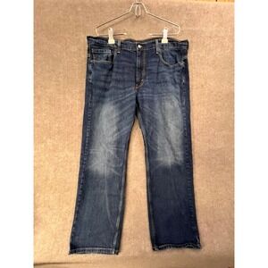 Levi's‎ 569 Loose Straight Fit Men's Jeans, Dark Wash, W38 L32, Cotton Blend